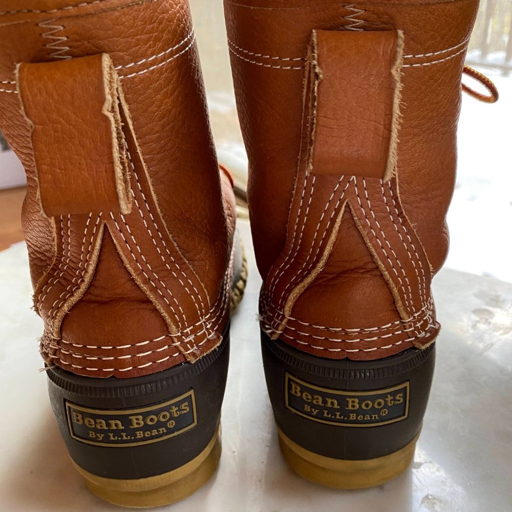 LL Bean Women's Duck Boots size 9 (like new) - Picture 4 of 6